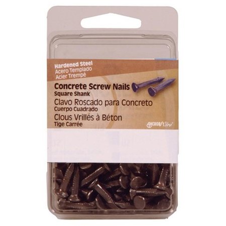 HILLMAN 42061 0.75 in. Concrete Screw Nails - pack of 5 5406673